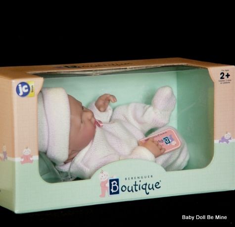 2011 Berenguer Lil Fussy 9.5 Mini La Newborn Real Girl  