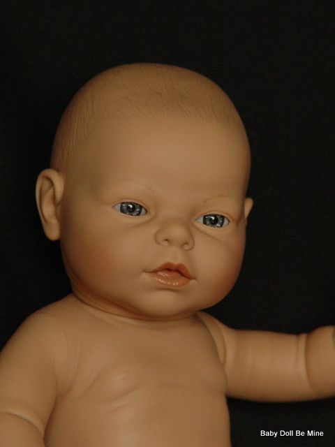   Diana Preemie Baby Real Boy Made in Spain 17 Doll Designed by Berjusa