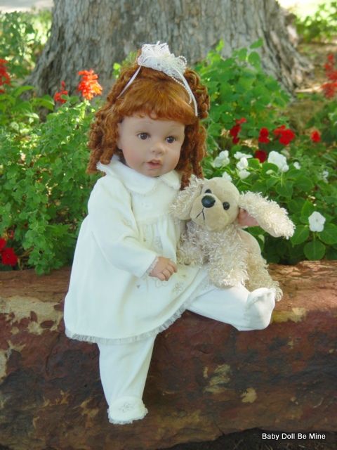 Retired Eddy 22 inch Toddler Doll OOAK Soft and Cuddly with Red Hair