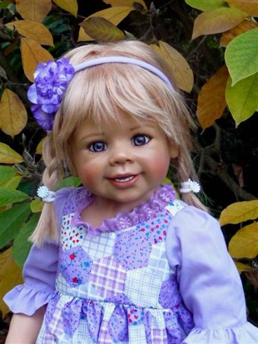 Masterpiece Daddy's Little Girl Monika Levenig Doll 34" Blonde All Vinyl