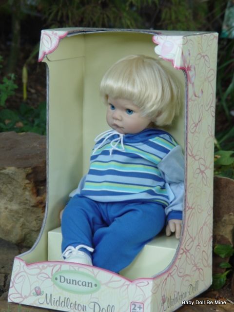 New Lee Middleton Duncan Toddler Boy Doll 19  