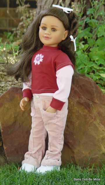 New in Box My Twinn Doll Keisha Dark Hair Brown Eyes  