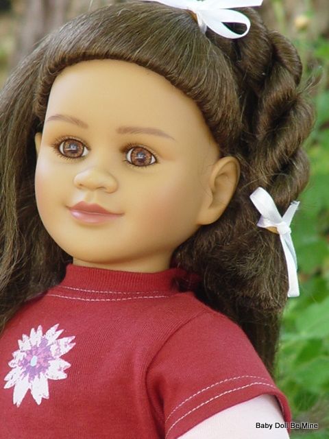 New in Box My Twinn Doll Keisha Dark Hair Brown Eyes  