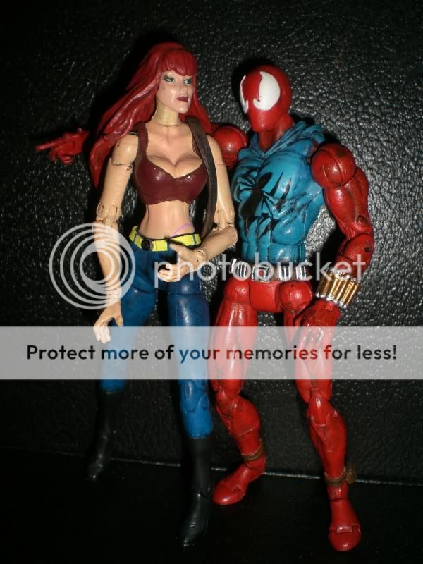 Custom Marvel Legends Mary Jane by Eniamrej