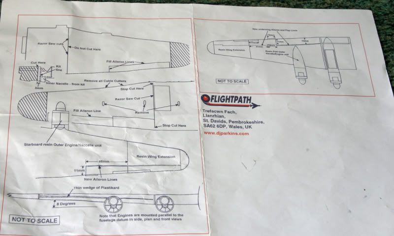 Avro Lincoln B.2/4A 1/72 scale Airfix conversion - Lancaster Single ...