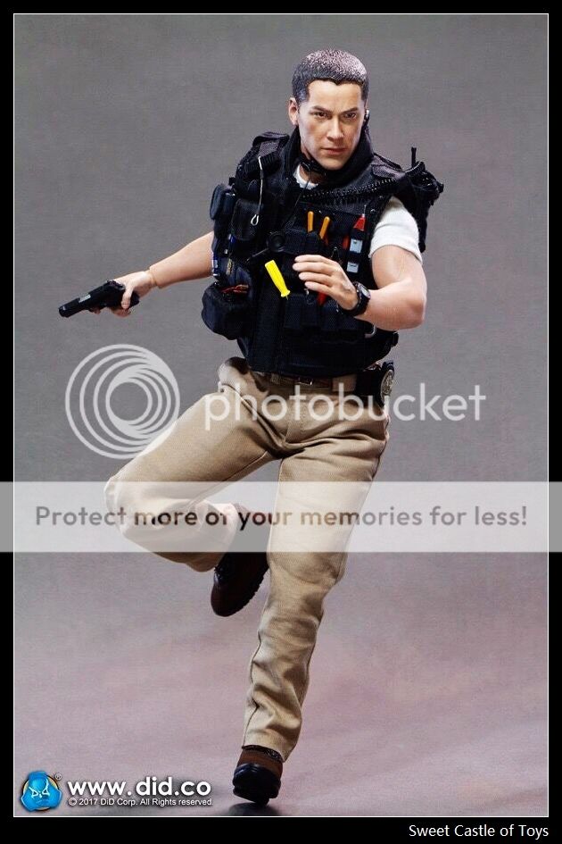 1/6 DID Figure U.S. LAPD SWAT Kenny 90s MA1003 Los Angeles Police