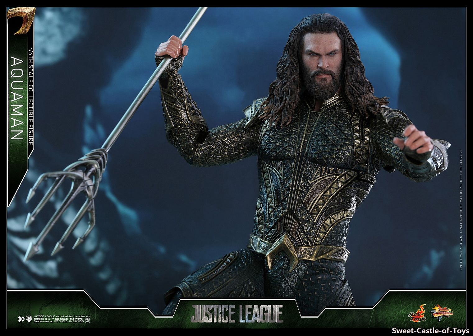 1//6 Hot Toys Action Figure DC Comics Justice League Aquaman Jason Momoa MMS447