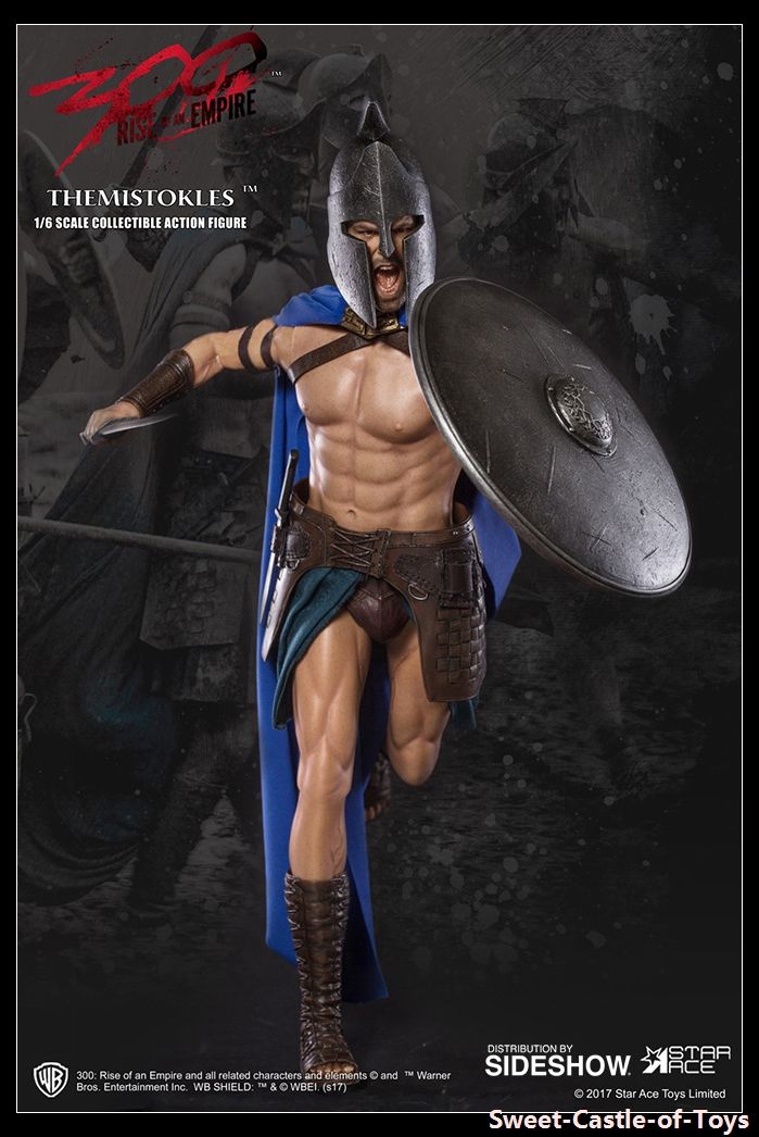 1//6 Star Ace Toys 300 General Themistokles Sparta Collectible Action Figure